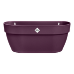 vibia campana wall basket 35cm porpora acero